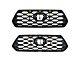 TRD Sport Style Upper Replacement Grille with Raptor Style Lights; Black (16-23 Tacoma)