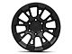 Rovos Wheels Karoo Satin Black 6-Lug Wheel; 17x8.5; 0mm Offset (2024 Tacoma)