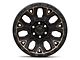 Fuel Wheels Traction Matte Black with Double Dark Tint 6-Lug Wheel; 17x9; -12mm Offset (16-23 Tacoma)