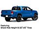 Fuel Wheels Rebar Gloss Black Milled 6-Lug Wheel; 20x10; -18mm Offset (16-23 Tacoma)