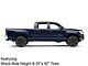 Fuel Wheels Rebar Gloss Black Milled 6-Lug Wheel; 20x9; 1mm Offset (05-15 Tacoma)