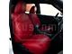 Kustom Interior Premium Artificial Leather Front and Rear Seat Covers; All Red (16-23 Tacoma Double Cab)