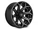 4Play 4P80R Brushed Black 6-Lug Wheel; 20x9; 0mm Offset (2024 Tacoma)