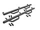 Rough Country Cab Length Nerf Side Step Bars; Black (05-23 Tacoma Double Cab w/ 5-Foot Bed)