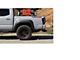 Rough Country Defender Fender Flares; Magnetic Gray (16-23 Tacoma)