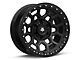 Mammoth Hunter Satin Black 6-Lug Wheel; 17x9; 0mm Offset (16-23 Tacoma)