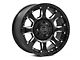 Black Rhino Sierra Gloss Black Milled 6-Lug Wheel; 22x10; -12mm Offset (2024 Tacoma)