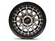 KMC Canyon Satin Black with Gray Tint 6-Lug Wheel; 17x8.5; 0mm Offset (16-23 Tacoma)