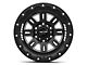 Pro Comp Wheels Cognos Satin Black Milled 6-Lug Wheel; 17x9; -6mm Offset (16-23 Tacoma)