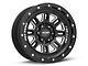 Pro Comp Wheels Cognos Satin Black Milled 6-Lug Wheel; 17x9; -6mm Offset (2024 Tacoma)