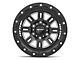 Pro Comp Wheels Cognos Satin Black Milled 6-Lug Wheel; 17x9; -6mm Offset (2024 Tacoma)