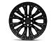 Fuel Wheels Rebar Blackout 6-Lug Wheel; 17x9; 1mm Offset (05-15 Tacoma)