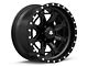 Mammoth Split 16 Satin Black 6-Lug Wheel; 17x9; -12mm Offset (16-23 Tacoma)