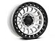 KMC IMS Machined with Matte Black Lip 6-Lug Wheel; 17x8.5; -10mm Offset (16-23 Tacoma)