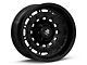 Mammoth Roadblock Satin Black 6-Lug Wheel; 17x9.5; -18mm Offset (05-15 Tacoma)