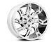 Fuel Wheels Lockdown Chrome 6-Lug Wheel; 20x9; 1mm Offset (2024 Tacoma)