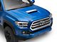 SEC10 Hood Scoop Accent Decal; Silver (16-23 Tacoma)