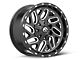 Fuel Wheels Triton Gloss Black Milled 6-Lug Wheel; 22x9.5; 19mm Offset (2024 Tacoma)