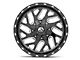 Fuel Wheels Triton Gloss Black Milled 6-Lug Wheel; 22x9.5; 19mm Offset (2024 Tacoma)