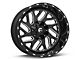Fuel Wheels Triton Gloss Black Milled 6-Lug Wheel; 26x12; -44mm Offset (2024 Tacoma)
