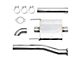 Injen High Tuck Single Exhaust System; Turn Down (16-23 2.7L Tacoma)