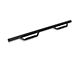 Rough Country Cab Length Nerf Side Step Bars; Black (2024 Tacoma Double Cab)