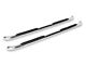 RedRock 3-Inch Side Step Bars; Stainless Steel (2024 Tacoma Double Cab)