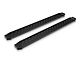 Barricade Rattler Steel Running Boards; Fine Texture Black (2024 Tacoma Double Cab)