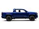 RedRock 5-Inch Oval Bent End Side Step Bars; Black (2024 Tacoma Double Cab)