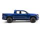 RedRock 4-Inch Oval Straight Side Step Bars; Black (2024 Tacoma Double Cab)