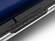 RedRock 4-Inch Oval Straight Side Step Bars; Stainless Steel (2024 Tacoma Double Cab)