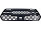 OLM Infinite Series Upper Replacement Grille with White DRL; Black (16-23 Tacoma)