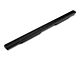 RedRock 5-Inch Oval Straight End Side Step Bars; Fine Textured Black (2024 Tacoma Double Cab)