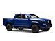 RedRock 5-Inch Oval Straight End Side Step Bars; Fine Textured Black (2024 Tacoma Double Cab)