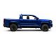 RedRock 5-Inch Oval Straight End Side Step Bars; Fine Textured Black (2024 Tacoma Double Cab)