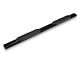 RedRock 5-Inch Oval Straight End Side Step Bars; Black (2024 Tacoma Double Cab)