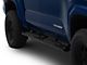 RedRock 5-Inch Oval Straight End Side Step Bars; Black (2024 Tacoma Double Cab)