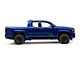 RedRock 5-Inch Oval Straight End Side Step Bars; Black (2024 Tacoma Double Cab)