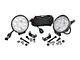 Rough Country 4-Inch LED Round Lights; Spot Beam (Universal; Some Adaptation May Be Required)