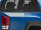 SEC10 Rear Bed Graphic Decal; Silver (16-23 Tacoma)