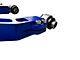 Send-It Suspension Billet Adjustable Front Upper Control Arms; Blue (05-23 Tacoma)