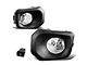 Fog Lights with Switch and Black Bezels; Clear (16-23 Tacoma)