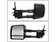 Powered Heated Towing Mirrors with Amber Turn Signals; Black (16-23 Tacoma)