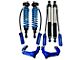 Send-It Suspension Stage 2 Coil-Over and Shock Suspension Kit with Blue Front Upper Control Arms (05-23 Tacoma)