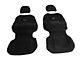 Rough Country Neoprene Front and Rear Seat Covers; Black (2024 Tacoma Double Cab w/o Rear Folding Armrest)