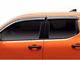 Tape-On Ventvisor Front and Rear Window Deflectors; Smoke (2024 Tacoma)