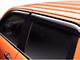 Tape-On Ventvisor Front and Rear Window Deflectors; Smoke (2024 Tacoma)