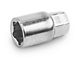 Locks with Key for Chrome Acorn Lug Nuts; 12mm x 1.5 (21-24 Bronco, Excluding Raptor)