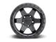 Rotiform SIX-OR Matte Black 6-Lug Wheel; 20x9; 1mm Offset (22-24 Tundra)