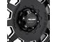 Pro Comp Wheels Hammer Satin Black Milled 6-Lug Wheel; 17x9; -6mm Offset (03-09 4Runner)